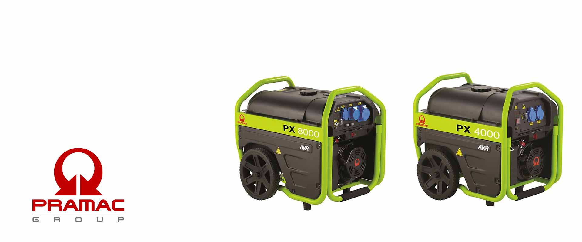 Pramac, generatori elettrici per uso semi-professionale